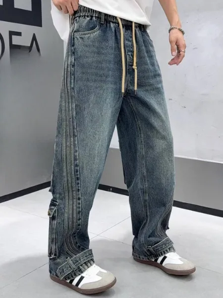 Men’s Baggy Fit Cargo Jeans