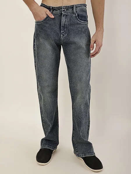 Vintage Grey Green Straight Fit
