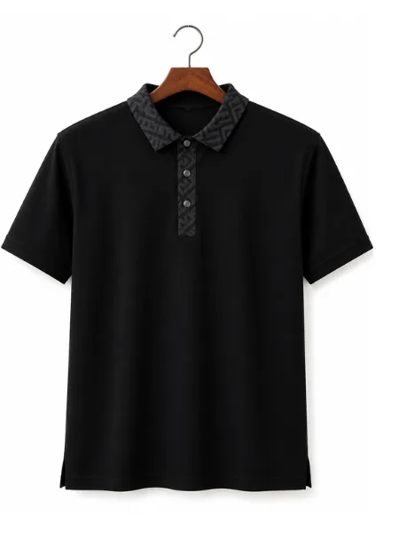 Premium Printed Collar Polo