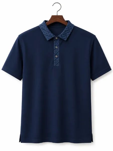Smart Casual Print Polo