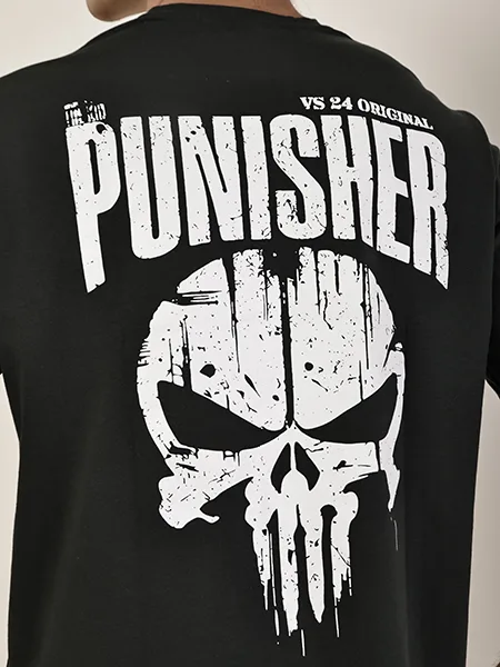 Oversized ZAKH T-Shirt PUNISHER