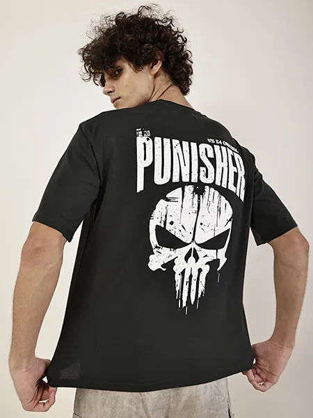 ZAKH Men's Punisher Graphic T-Shirt