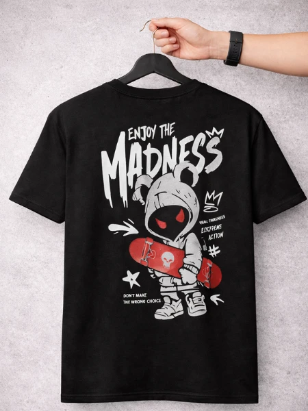 Madness Hip Hop style T-shirt