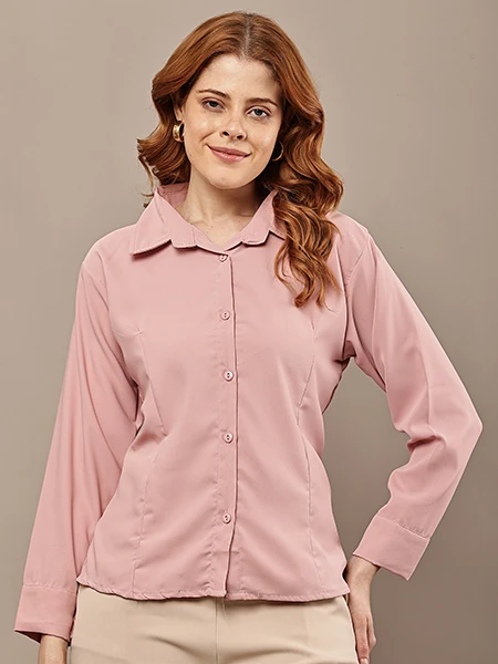 Back Lace-Up Shirt